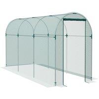 Outsunny 360 x 120cm Mini Polytunnel Greenhouse