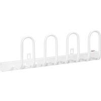 HOMCOM 2 Pairs Electric Shoe Dryer, Wall Mounted Shoe Warmers with Constant Temperature for Boots, Leather Shoes, Socks, White