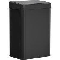 HOMCOM 40L Sensor Bin with Soft-Close Lid, Stainless Steel Automatic Touchless Motion Sensor Kitchen Bin, Black