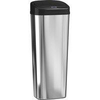 HOMCOM 50L Stainless Steel Sensor Bin - Silver Tone