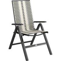Outsunny Rattan Reclining Garden Chairs - Grey