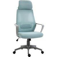Vinsetto Ergonomic Mesh Office Chair with Wheels, High Back, Adjustable Height, Home Office Comfort,