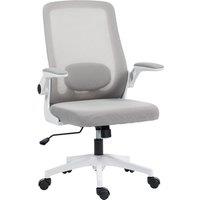 HOMCOM Mesh Back Adjustable Office Chair - Grey
