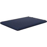 Outsunny Double Size Air Bed, with Built-in Foot Pump and Carry Bag, Blue Aosom UK
