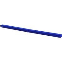 HOMCOM 2.1M 7FT Gymnastics Folding Balance Beam Home Gym Training Exercise Sports - Blue