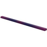 SPORTNOW 7.7ft Folding Gymnastics Beam, Floor Balance Beam for Kids with Anti-Slip Base, Gymnastics Equipment for Home Gym Training Exercise, Blue and Pink