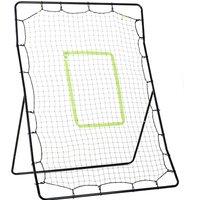 HOMCOM Football Rebounder Net Kids Adults Soccer Game Spot Baseball Softball Training Aid Practise Target Strike Shot Goal Play Aosom UK
