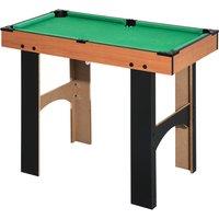 HOMCOM 4 in 1 Multi Games Table Hockey Foosball Mini Billiards Pool Table Set 2 Types