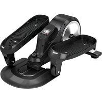 SPORTNOW Under Desk Elliptical Machine with LCD Monitor, 8 Adjustable Magnetic Resistances for 2-in-1 Seat & Stand Up Exercise