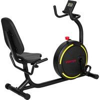 SPORTNOW Recumbent Exercise Bike for Home, Indoor Stationary Bike for Seniors with App Connectivity, 0-100% Magnetic Resistance