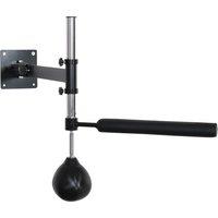HOMCOM Wall Mount Height Adjustable Speed Bag Boxing, Height Adjustable Punching Bag, Training Kit