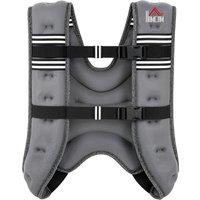 HOMCOM 5KG Weighted Vest, Running Weight Vest with Adjustable Strap, Convenient Pocket and Reflective Strips for Men and Women