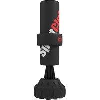 SPORTNOW Freestanding Punching Bag, Heavy Boxing Bag with Stand for Teens Adults, Boxing Equipment with Height Adjustable Strike Pad, Hand Wrap, Suction Cup Base for Karate Taekwondo MMA Kickboxing