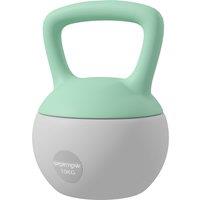 SPORTNOW 10KG Kettlebell, Soft Kettle Bell with Non-Slip Handle for Home Gym Weight Lifting and Strength Training Aosom UK