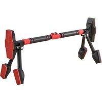SPORTNOW Pull Up Bar Doorway 79-107cm, No Screw Chin Up Bar 225kg Capacity, with Level Gauge, Triangle Support, for Home Workout