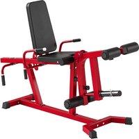 SPORTNOW 3-in-1 Leg Extension and Curl Machine, 300kg Heavy Duty Adjustable Weight Bench with Leg Developer, Red
