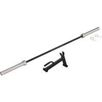 SPORTNOW 210cm Barbell Set, Barbell Bar for 5cm Weight Plates for Loading 200kg Weight Plates, for Home Gym Weight Training