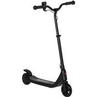 HOMCOM Electric Scooter, 120W Motor E-Scooter with Battery Display, Rear Brake & Adjustable Height for Ages 6+, Black Aosom UK