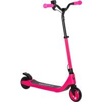 HOMCOM Electric Scooter, 120W Motor E-Scooter w/ Battery Level Display, 2 Adjustable Heights, and Rear Brake, Suitable for 6+ Years Old, Pink