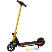 SPORTNOW Folding Electric Scooter for Kids Age 6-14 with Dual Brakes, 6.8kg Lightweight Aluminium E Scooter, Up to 14 KM/H & 6 KM, Gold Tone