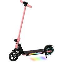 SPORTNOW Folding Electric Scooter for Kids Ages 6-14, E-Scooter with Dual Brakes, Front Suspension, 6.8kg Lightweight Aluminium, Pink Aosom UK