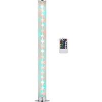 HOMCOM RGB Floor Lights with Dimmable LED, Remote, Floor Standing Lamp with 16 Colour Modes for Living Spaces & Gaming Rooms Aosom UK