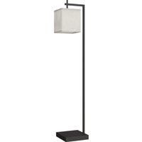 HOMCOM Floor Lamp for Living Room, 66" Modern Tall Standing Lamp with Adjustable Colour Temperatures & 10 Brightness Levels, Remote Control and Foot Switch for Bedroom Office, 9W LED Bulb Included