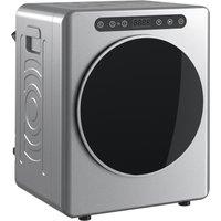 HOMCOM 5kg Compact 40-60 Tumble Dryer - Silver Tone