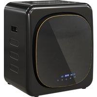 HOMCOM 4kg Vented Tumble Dryer with Deodorize, Smart Mode, 800W Compact Tumble Dryer with Stainless Steel Tub, Front Load, for Flat, Home, RVs, Black