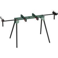 HOMCOM Universal Mitre Saw Stand with Adjustable Rollers and Support Arms, Portable Miter Saw Stand with Folding Legs