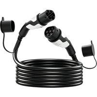 HOMCOM Type 2 EV Charging Cable, 22kW, 32A, Mode 3, 3-Phase, 10m Type 2 to Type 2 EV Extension Cable for EVs, PHEVs