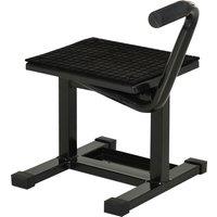 DURHAND Steel Motorbike Jack Lift, 27.5 / 39.5 Hcm - Black Aosom UK