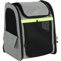 PawHut Dog Carrier Backpack Expandable, Breathable Pet Carrier Bag for Small Puppy Cat with Reflective Strip for Travel Hiking