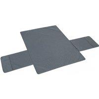 PawHut Waterproof Sofa Cover 2 Seater, Soft Couch Cover for Dogs Cats Pets, Non Slip Sofa Slipcoevr with Elastic Straps