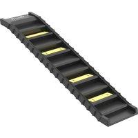 PawHut Dog Car Ramp with Anti-Slip Steps, 10-Steps Pet Stairs for Pets to Access Cars and High Beds, Black