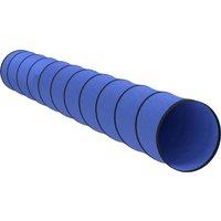 PawHut Dog Tunnel, 500 x 60 cm, Foldable Play Tunnel with 6 Pegs and Bag, Tear-Resistant Outdoor Dog Agility Equipment, Blue