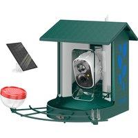 PawHut Smart Bird Feeder Camera 2K HD with AI Identifies 16,000+ Species, 2K HD Auto Capture Video, APP Instant Notifications