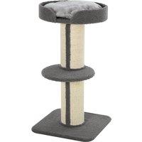 PawHut 81cm Cat Tree with Sisal Scratching Post, Cat Tower Kitten Activity Center climbing frame wit