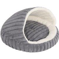 PawHut Cat Bed for Indoor Kittens, Cat Cave House with Non-Slip Bottom and Washable Cushion