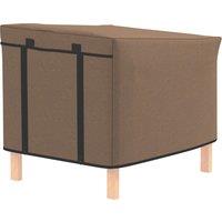 PawHut Waterproof Rabbit Hutch Cover for X-D2-0047 and Similar Model Rabbit Hutch, 43 x 52 x 37 cm, Brown
