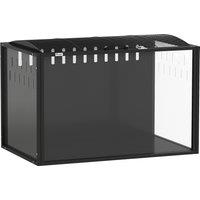 PawHut Hamster Cage Steel Chewproof with Openable Top, Deep Burrow for Dwarf Syrian Hamster, Gerbil, Rats, 81 x 51 x 53 cm