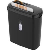 Efficient Paper Shredder with 3.17-Gallon Basket and P-2 Security Level, CD & Credit Card Shredder for Ofiices, 31L x 16W x 38H cm, Black Aosom UK