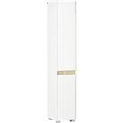kleankin Tall Bathroom Cabinet with Adjustable Shelves, 5-Tier Modern Freestanding Tallboy with Stor