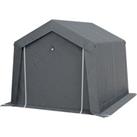 Outsunny 3 x 3(m) Waterproof Portable Shed, Garden Storage Tent with Ventilation Window, for Bike, M