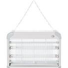 Outsunny Electric Fly Mosquito Killer, 20W Free Standing or Wall Hanging, Electric Fly Zapper, Bug &