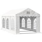 Outsunny 6 x 3 m Gazebo Canopy Party Tent with 4 Removable Side Walls and Windows for Outdoor Event,