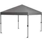 Outsunny 3 x 3(m) Pop Up Gazebo, 1 Person Easy up Marquee Party Tent with 1-Button Push, Adjustable 