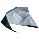 Outsunny All-Weather Beach Umbrella Shelteneer-Green