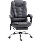 Vinsetto Executive Office Chair with 6 Point Heated Vibration Massage, Adjustable, Swivel, Ergonomic
