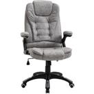 Vinsetto Ergonomic Office Chair Comfortable Desk Chair with Armrests Adjustable Height Reclining and